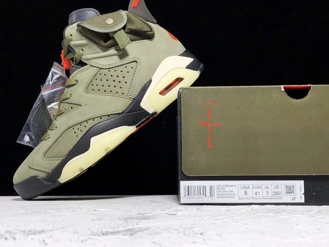 Air Scott Travis 6 Olive CN1084-200 x Medium Jordan 0816